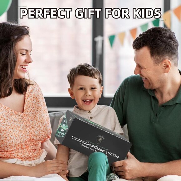 Lamboghini RC Car 1:24 Scale Lambo Toy Car 3.7V 500mAh LP700 Fast Remote Control - Picture 5 of 7